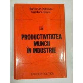 PRODUCTIVITATEA MUNCII IN INDUSTRIE - BARBU GH. PETRESCU, NATALIA V. STOICA